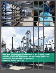 Global Water Treatment Chemicals Market Focus On Type Corrosion Inhibitor Coagulants Flocculants Scale Inhibitors Biocides Disinfectants And Ph Adjusters And End Users Municipal Industrial Analysis And Forecast 2017 To 2021