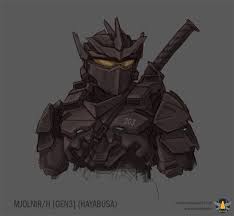 Of the iconic hayabusa armor which was only unlocked in halo 3 from . Oc Mark Vii Hayabusa R Halo