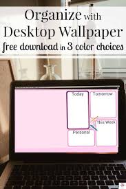 Live wallpapers even stop playing when your desktop is not visible to use almost no resources while you are working. Organize With Computer Desktop Wallpaper Free Download Organized 31