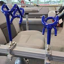 The Smackdown Rod Holder And Heavy Duty Aluminum Rod Holder Base Combo For Pontoon Boats Rod Holder Trolling Rod Holders Boat Rod Holders