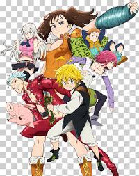 Los Siete Pecados Mortales Merlin Rey Nanatsu No Taizai Pelo Negro Manga Personaje De Ficcion Png Klipartz