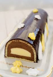 Buche Chocolat Citron Sans Gluten Ni Lactose La Faim Des Delices Recette Idee Dessert Dessert Noel Recette