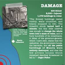 Ahn the 1863 earthquake caused serious damage to the old cathedral. 155th Anniversary Of The Young Earth Scientists Society Facebook