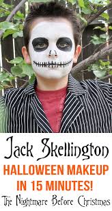 Limited time sale easy return. 15 Minute Jack Skellington Halloween Makeup Happiness Is Homemade