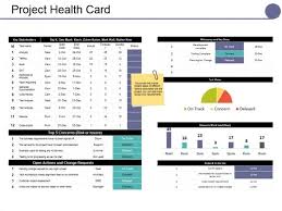 Check spelling or type a new query. Project Health Card Template Ppt Powerpoint Presentation Summary Smartart Powerpoint Templates