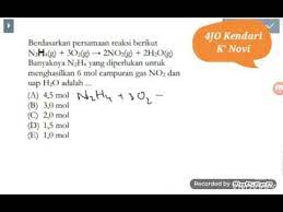 Pembahasan soal sbmptn bidang study kimia tentang stoikiometri ini meliputi beberapa subtopik dalam materi stoikiometri yaitu konsep mol, jumlah partikel, bilangan avogadro, volume stp, rumus. Pembahasan Soal Sbmptn Kimia Tentang Stoikiometri Youtube
