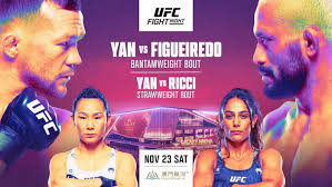 UFC Macau Heats Up: Petr Yan vs Deiveson Figueiredo Headlines a Thrilling  Night of MMA This Saturday!