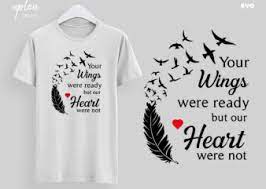 Nipsey hussle rest in peace shirt. Your Wings Were Ready But Our Heart Were Not Svg Inspirational Shirt Svg Love Shirt Svg Buy T Shirt Designs