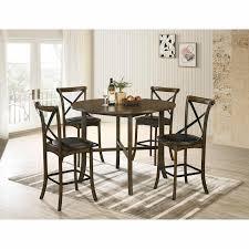 Modern counter height dining tables also are great for creating a more relaxed and causal environment. Gracie Oaks Torrence 5 Piece Counter Height Dining Set Wayfair