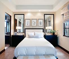 Have You Ever Thought Of Hanging Mirrors Above Your Nightstands Every Master Bedroom Master Bedrooms Decor Mirrored Nightstand Bedroom Bedroom Night Stands