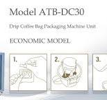 ATB-DC30 Auto Stable Drip Coffee Bag Packing Machine Unit ...