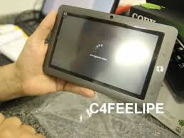 When the android icon and warning . Review Tablet Coby Kyros 7020 Youtube