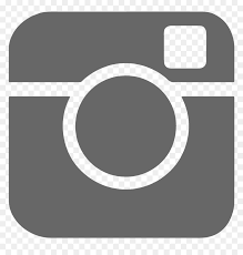 Instagram icon in banner lower third on transparent background png. Instagram Logo Png Grey Instagram Logo Transparent Png Vhv
