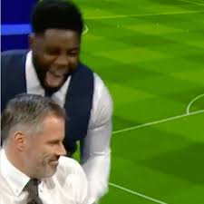 Manchester city defender micah richards showed he can pull a prank as well as he can pull his hammy, combining the two to 'your heart dropped,' he said to the ladies, laughing and then pointing. Jamie Carragher S Psg Prediction Backfires As Micah Richards Mocks Flinching Liverpool Icon Mirror Online