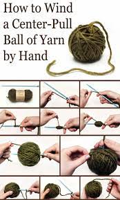 Things to consider when choosing the best yarn for arm knitting. Create A Center Pull Ball Of Yarn By Hand Quickly And Easily With The Steps In This How To Guide Perfect For Knitters Cro Yarn Organization Crochet Yarn Ball