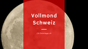 Der nächste vollmond ist am: Vollmond Kalender 2021 Feiertage Schweiz