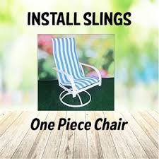 Instructions On How To Install A Patio Chair Replacement Sling Find The Tips And Tricks On How Outdoor Patio Chairs Sunbrella Outdoor Cushions Sling Furniture