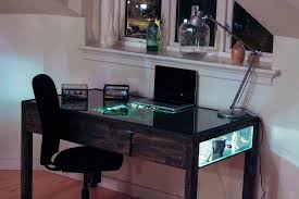 Terrarium Desk With Computer Corner Desk Desk Home Diy