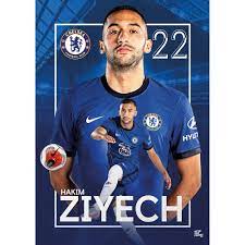 His jersey number is 22.hakim ziyech statistics and career statistics, live sofascore ratings, heatmap and goal video highlights may be available on sofascore for some of hakim ziyech and chelsea matches. Chelsea 20 21 Hakim Ziyech Aktionsplakat A2