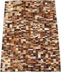 Grundsätzlich reicht es, das fell hin und wieder auszuklopfen und zu. Kuhfell Teppich Braun 185 X 140 Cm Patchwork
