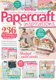 Acrylic paint pens for rocks painting, ceramic, glass, wood, fabric, canvas, mugs, diy craft making supplies, scrapbooking craft, card making. Papercraft Inspirations Magazine Issue 173 Paper Crafts Card Making Magazines Card Craft