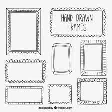 The best selection of royalty free picture frame drawing vector art, graphics and stock illustrations. Download Collection Of Hand Drawn Frame For Free Drawing Frames Doodle Frames Doodle Frame
