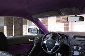 Purple Car Headliner I Reallllly Want To Do This D Purple Car Purple Suede Purple