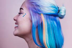 Biru, ungu dan pink 3. Cara Membuat Rambut Ombre Sendiri Di Rumah Dengan Mudah Pikiran Rakyat Com