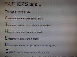 Our father acrotics come in plain and lined versions ready for you to write a special poem for father's day that your father is sure to treasure. This Acrostic Poem Is Written By One Of Our Youth Confirmation Kids Olivia Mcnally Central Grantsburg For The Father S Day She Said That She Intentionally Use Colorful Letters For More Meaningfulness May God Bless All