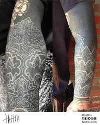 White On Black Tattoo You Can Tattoo White Over Black Black White Tattoos White Over Black Tattoo White Tattoo
