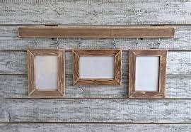 These simple and rustic scrap wood picture frames were very easy to make, and allow you to easily of swap out pictures in your home. Barnwood Collage Frames Rustic Picture Frame Wood Picture Frame Barn Wood Frame Woodwork Frames Wood Picture Frames Barn Wood Frames Picture On Wood