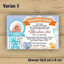 Tedak siten sering juga disebut turun tanah. 25 Pcs Stiker Label Syukuran Aqiqah Tedak Siten Kelahiran Lazada Indonesia