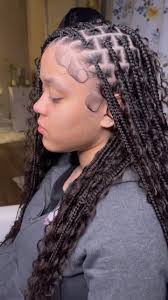 This is one of the most time consuming styles ever. But boy, do I love and  enjoy doing it. Not to mention seeing the end product 😍, ., ., .,  #bohoknotlessbraids #goddessknotless #goddessknotlessbraids ...