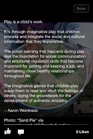  Play Is A Child S Work Early Childhood Quotes Play Based Learning Learning Through Play