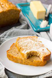Whisk in the sugars then add the flour, baking soda, baking powder and salt and whisk. Easy Banana Bread How To Make Banana Bread Baker Bettie