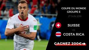 Pronostics coupe du monde 2018 vendredi 15 juin 2018. Pronostic Suisse X Costa Rica N Coupe Du Monde 2018 27 06 2018