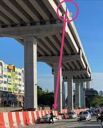 A large portion of concrete had collapsed, taking a construction crane with it. Suke Contractors Fined Rm180 000 Over Fallen Concrete Slab Accident That Destroyed A Car