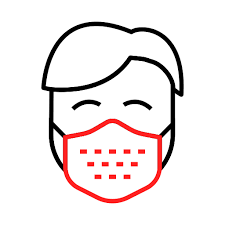 Vektor gambar orang pakai masker kartun png ideku unik : Wearing Mask Free Icon Of Coronavirus 1 2