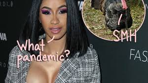Cardi is among the celebrities traveling on thanksgiving, despite cdc officials. Cardi B Facing Major Criticism For Hosting Almost 40 People At Thanksgiving Dinner Amid Pandemic Perez Hilton