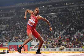 The jumps of baby duplantis and the rush barshim. Doha To Tokyo Mutaz Barshim Series World Athletics