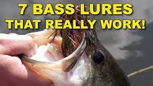 5 main water color clarity factors for freshwater fishing. 7 Best Bass Lures That Work Year Round Bass Fishing Youtube