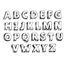 How To Draw 3d Letters Lettering Alphabet 3d Letters Drawing Letters