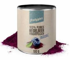 frooggies wildheidelbeere aus 700 gr frischen wildheidelbeeren ohne zusatzstoffe ohne zucker pure rohstoffqualitat fruchtpulver fruchte heidelbeeren