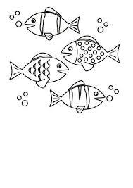 Gabarit Tableau Petits Poissons Rouges Poisson A Colorier Petit Poisson Petit Poisson Rouge