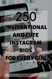 Apart from this, it also reached the milestone of $1 billion worldwide. 250 Inspirational And Cute Instagram Bios For Every Girl
