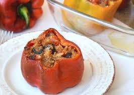 Poivrons Farcis Au Thon Et Au Riz Ww Plat Et Recette Poivrons Farcis Recette Poivron Farci Recette