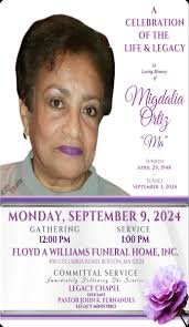 Memorial Folder for the Late Migdalia "Ma" Ortiz by PAUSEatFAWFH1 