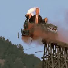 Donald Trump Train Gif Donald Trump Train Wreck Discover Share Gifs
