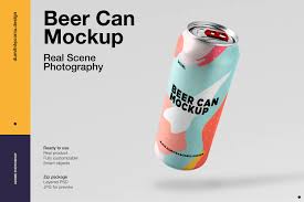 Beer Can Mockup Real Scene By Digital Infusion On Envato Elements Beer Can Beer Beer Photography