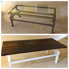 When your glass is broken, cracked, chipped, or just outdated, we'll replace it with the design of your choice at a price that fits your budget. Coffee Table Transformation Glass Coffee Table Makeover Coffee Table Redo Shabby Chic Dresser